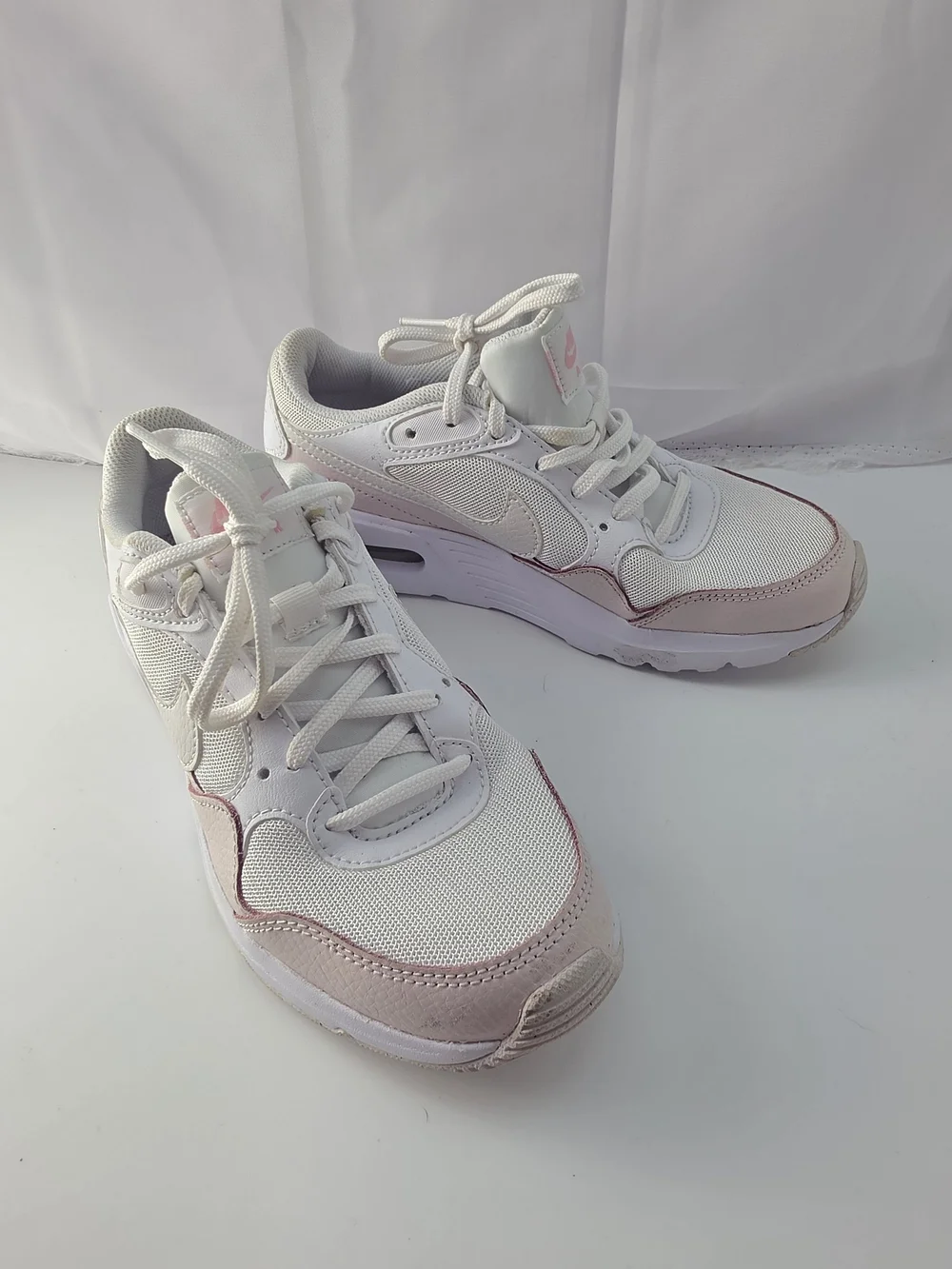 Nike Kids 4y Air Max Czs 5358 115 Pink White Sneakers Athletic Shoes